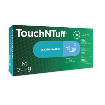 TouchNTuff® 92-670 jednorázové nitrilové rukavice 100ks/bal.
